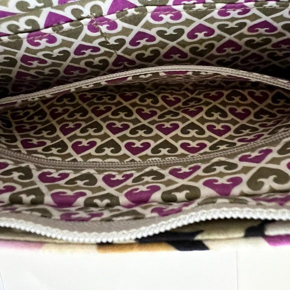 Vera Bradley Cassidy handbag, purse in retired Portobello Road pattern - Picture 11 of 13